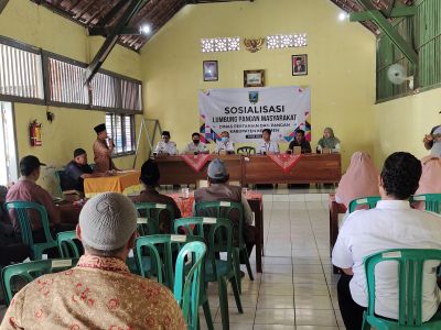 Sosialisasi Lumbung Pangan Dinas Pertanian Kabupaten Kebumen