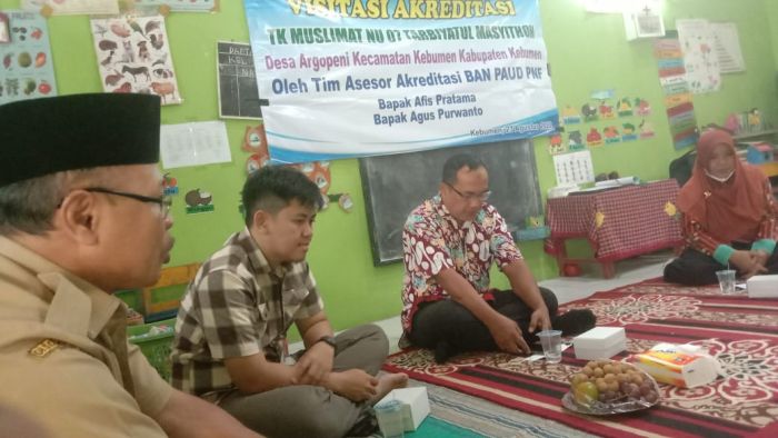 VISITASI AKREDITASI TK MUSLIMAT NU 07 TARBIYATUL MASYITOH