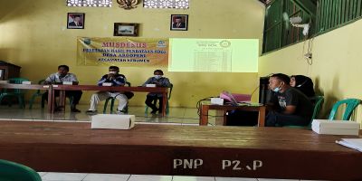 MUSDESUS PENETAPAN HASIL PENDATAAN SDGs DESA ARGOPENI KECAMATAN KEBUMEN KABUPATEN KEBUMEN