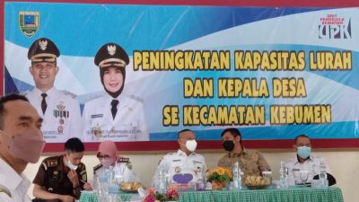 Peningkatan Kapasitas Kepala Desa/Lurah se Kecamatan Kebumen